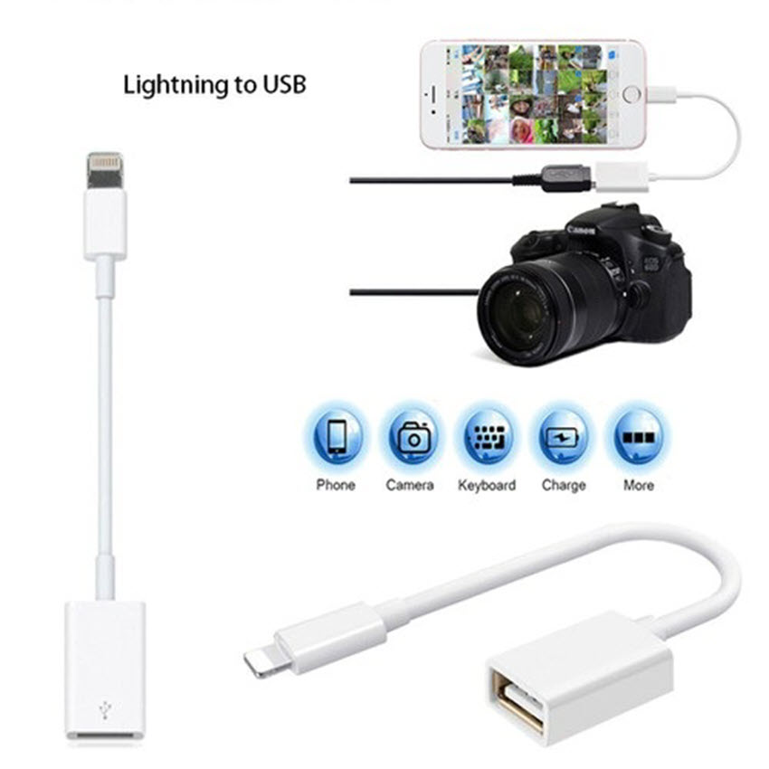 Cáp Lightning USB OTG cho IPad