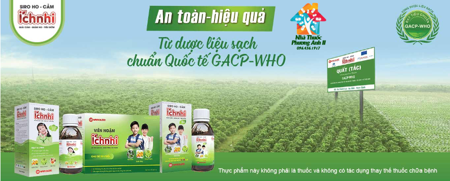 [HCM]Siro Ho Cảm Ích Nhi (3+)