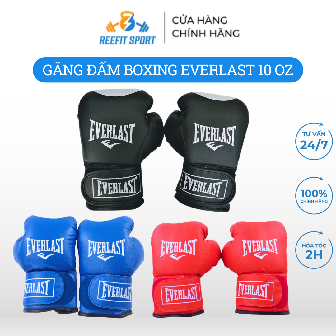 Găng đấm boxing Everlast 10oz