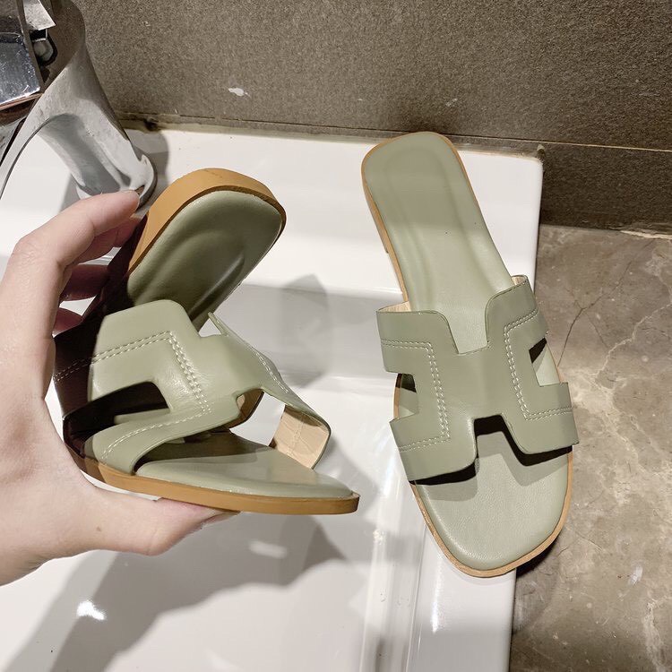 Dép lê chữ H 7 màu Pastel siêu HOT