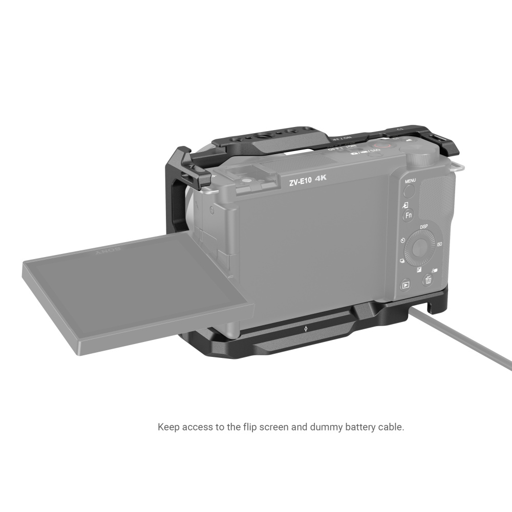 SmallRig Camera Cage with Grip for Sony ZV-E10 3538B