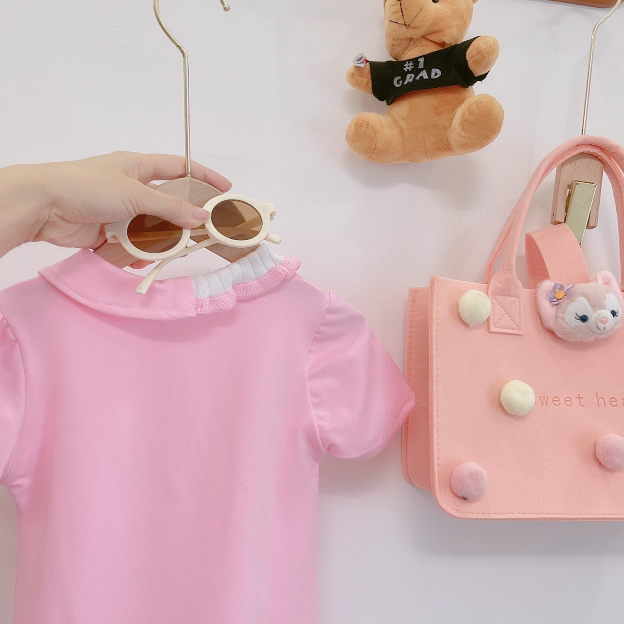 Váy bé gái thỏ hồng 8-30kg
