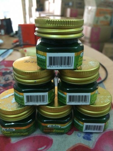 Bộ 6 Dầu cù là thơm ( cao xoa bóp ) Thái Lan ( Green Herb ) 6 lọ x 10g