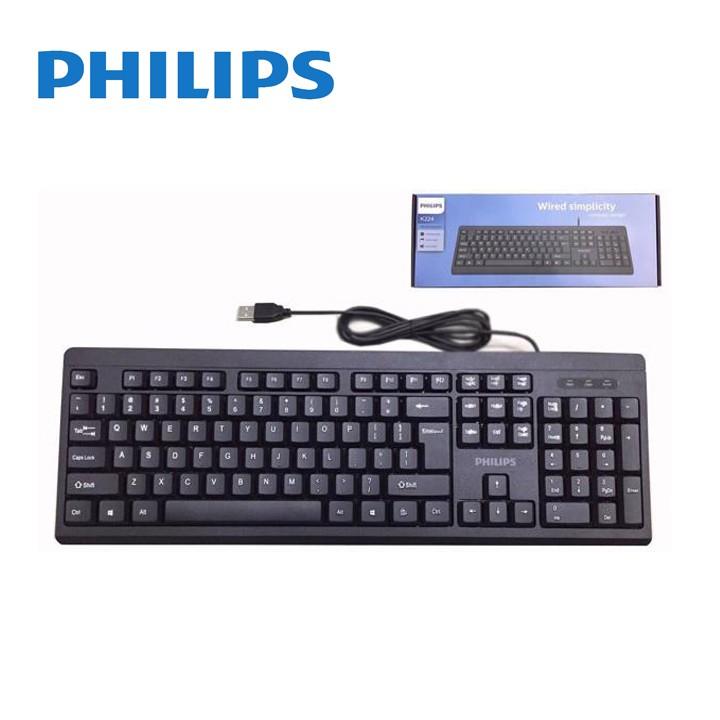 Bàn phím có dây Philips SPK6224