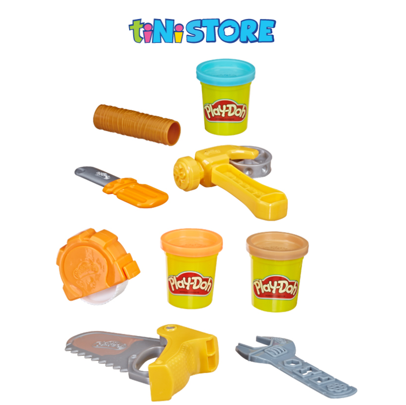 Bộ đồ chơi Hasbro đất nặn dụng cụ sửa chữa Play Doh E3565