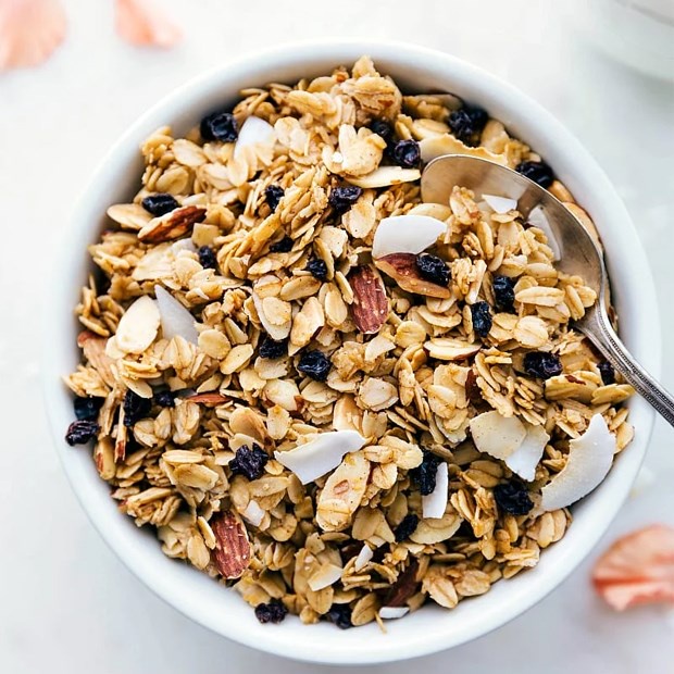 500gr Granola Ngũ cốc ăn kiêng siêu hạt 15% Yến mạch