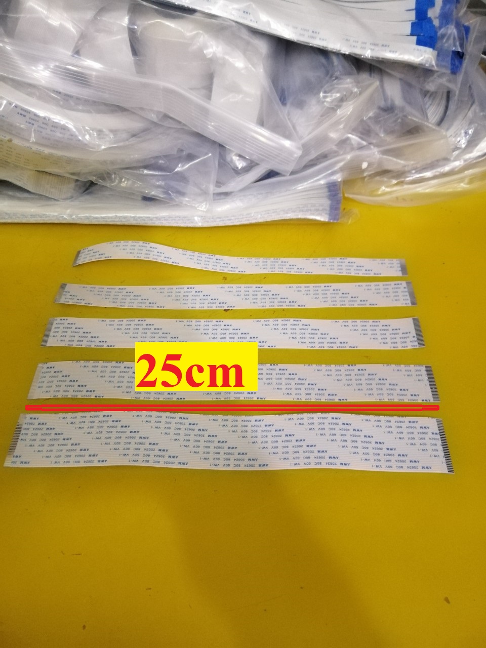 Cable FFC THUẬN (Type A) 1.25mm Dài 20-25cm