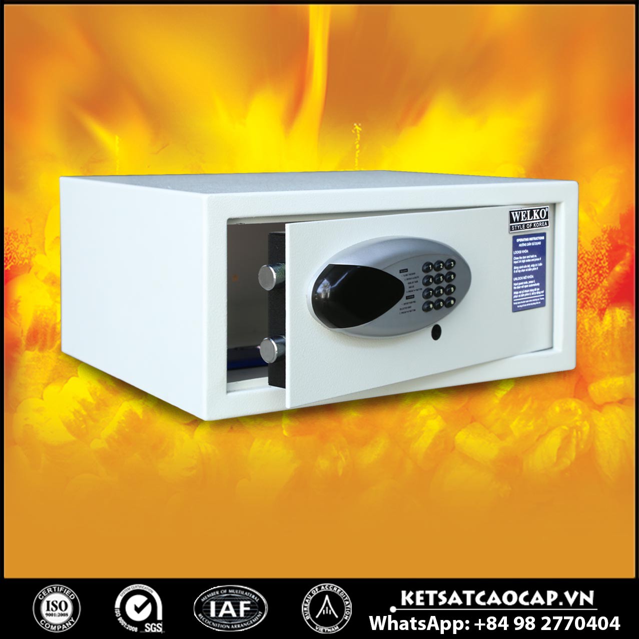 Két Sắt Khách Sạn Hotel Safes WELKO HS42 BD