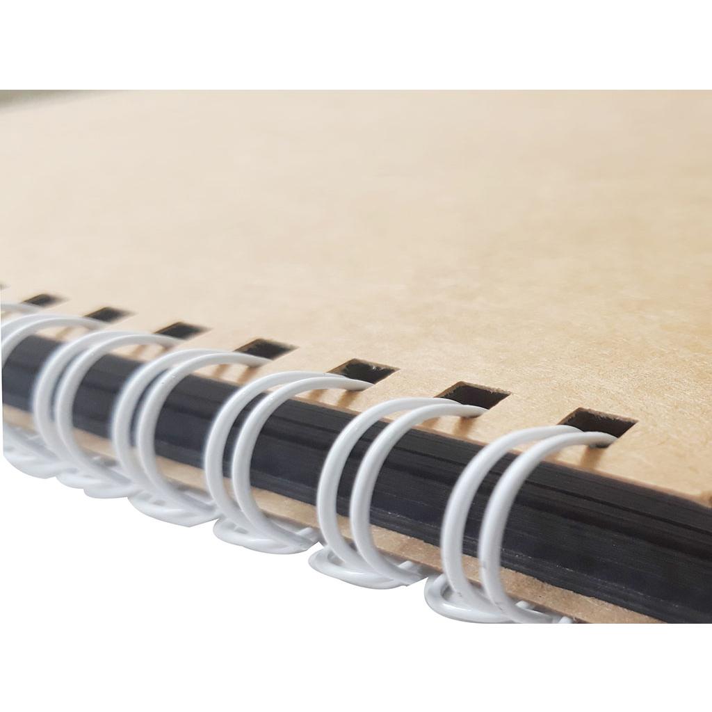 [HCM]Sổ vẽ Canson Đen 180gsm 40 tờ