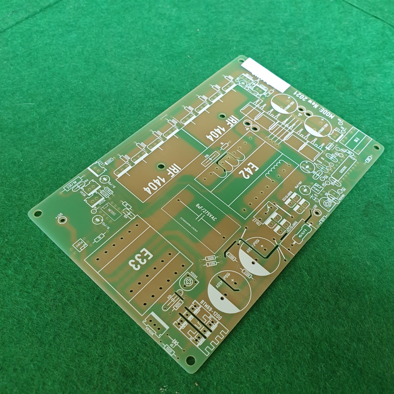 Mạch 8 fet đảo pha lái cách ly băm DB3 EE42