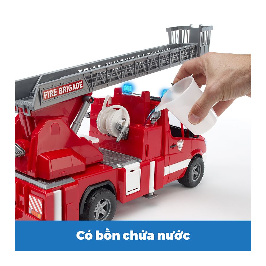 Xe Cứu Hỏa Thang Xoay Mercedes-Benz BRU02532