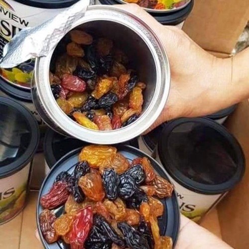 Nho Khô Raisin Sunview Hủ 425g, mix