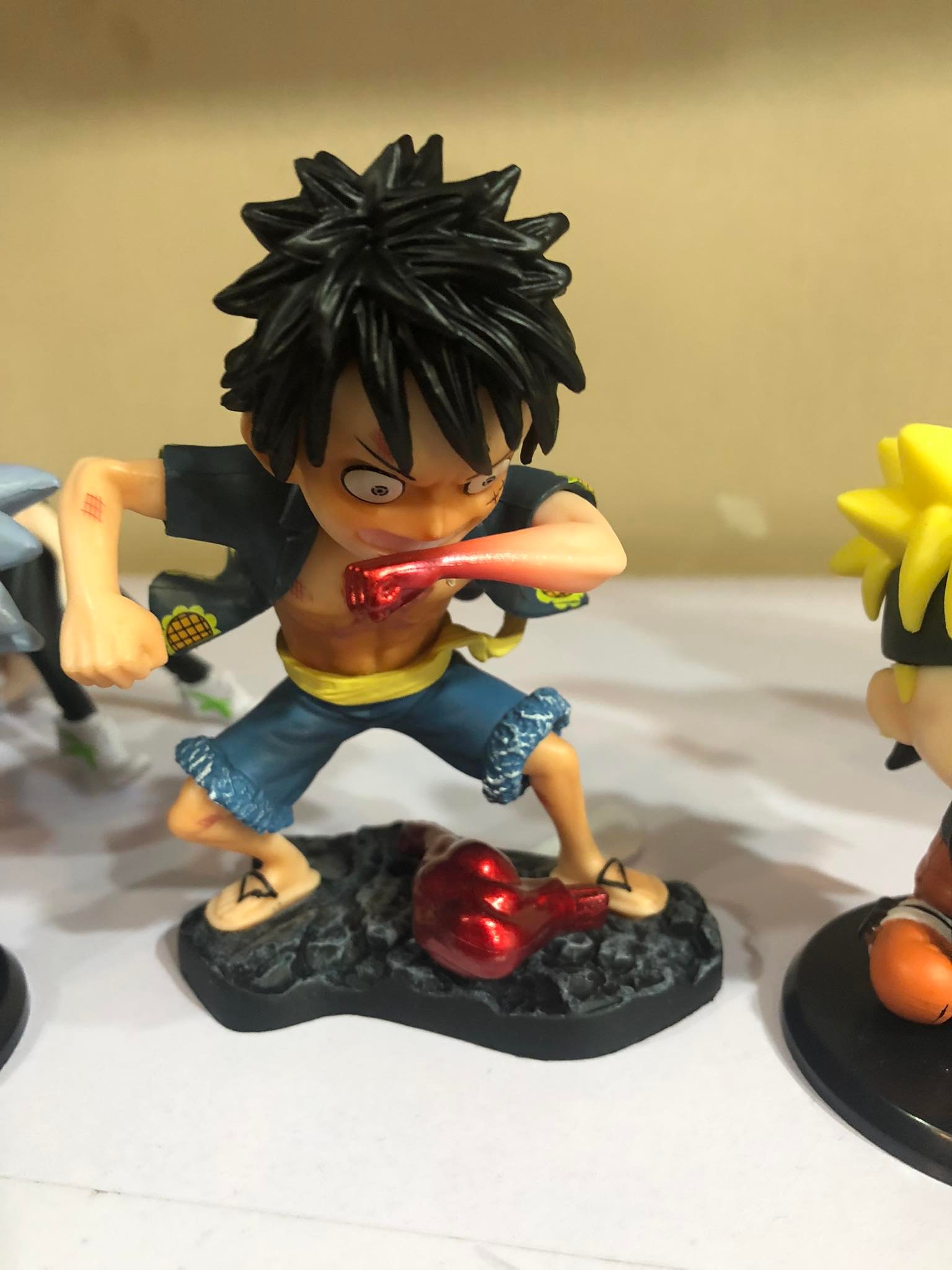 (Có sẵn 13cm) Mô hình chibi Luffy chiến đấu - Mô hình One Piece