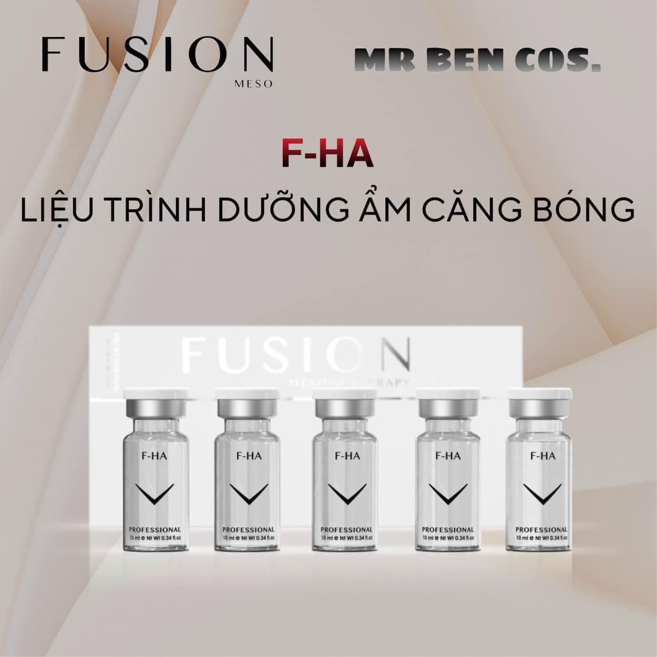 TINH CHẤT FUSION F-HA (Cấp ẩm căng bóng da )