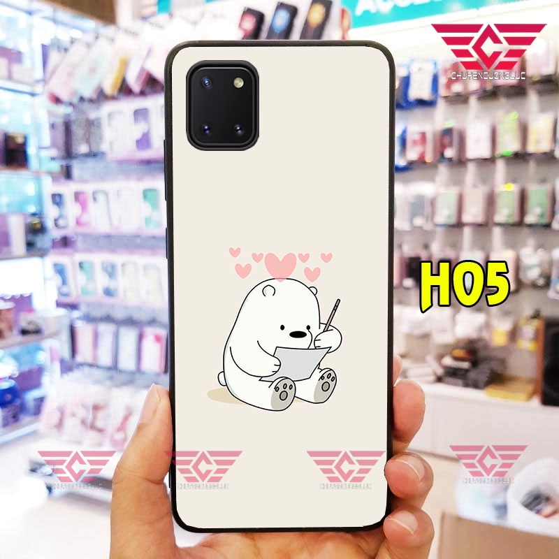Ốp lưng samsung note 10 lite gấu bear dễ thương