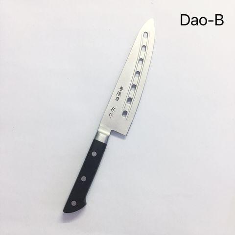 Dao thái có lỗ Nhật Bản Mitsuboshi 185mm (Dao B)