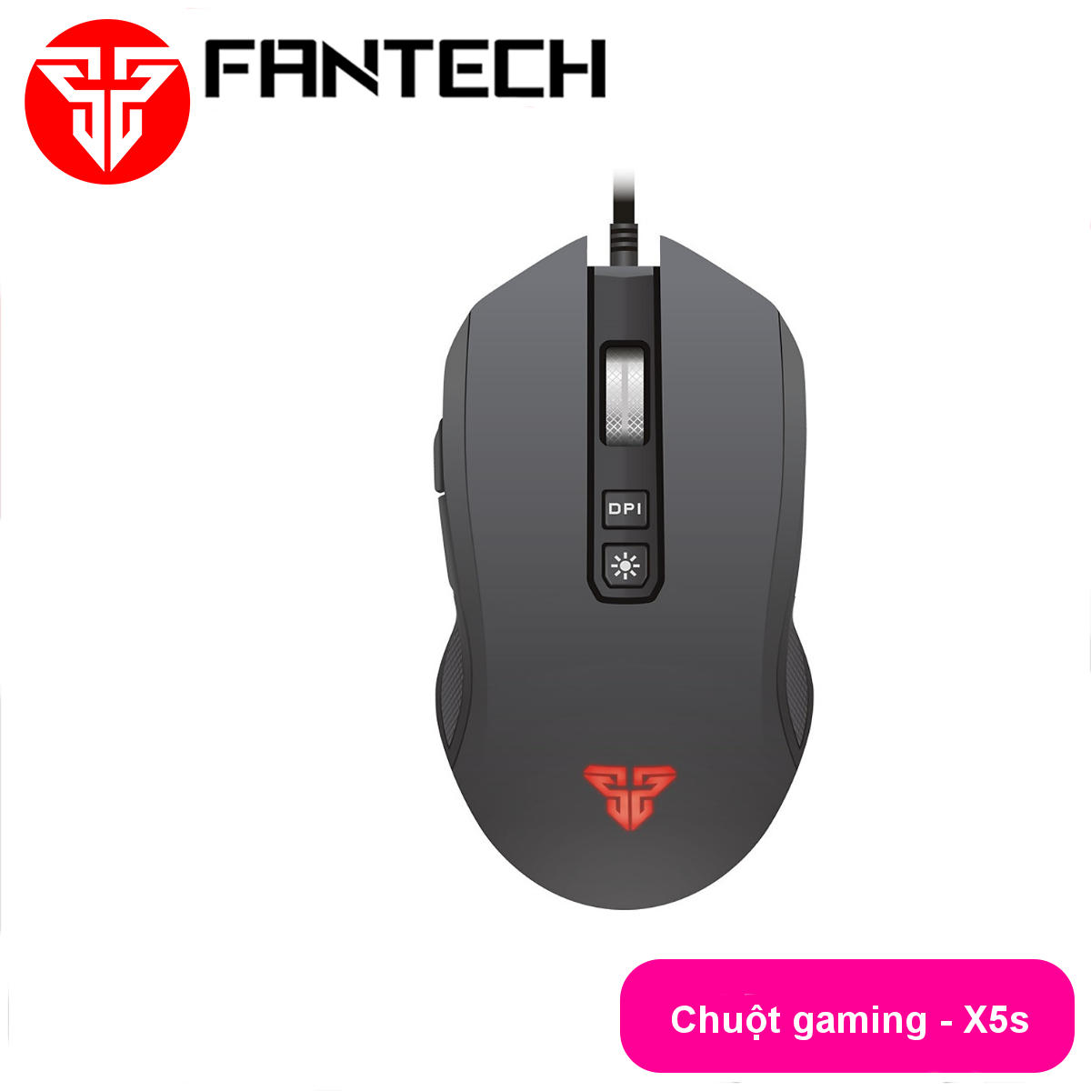 Chuột Gaming Fantech ZEUS X5S ( LED Chroma + phần mềm riêng )