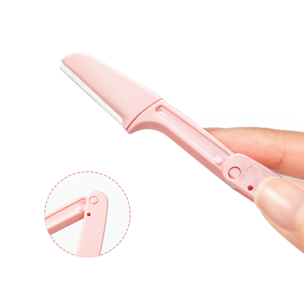 Bộ 3 Dao tỉa lông mày, dạng gập an toàn dễ sử dụng - LAZYL