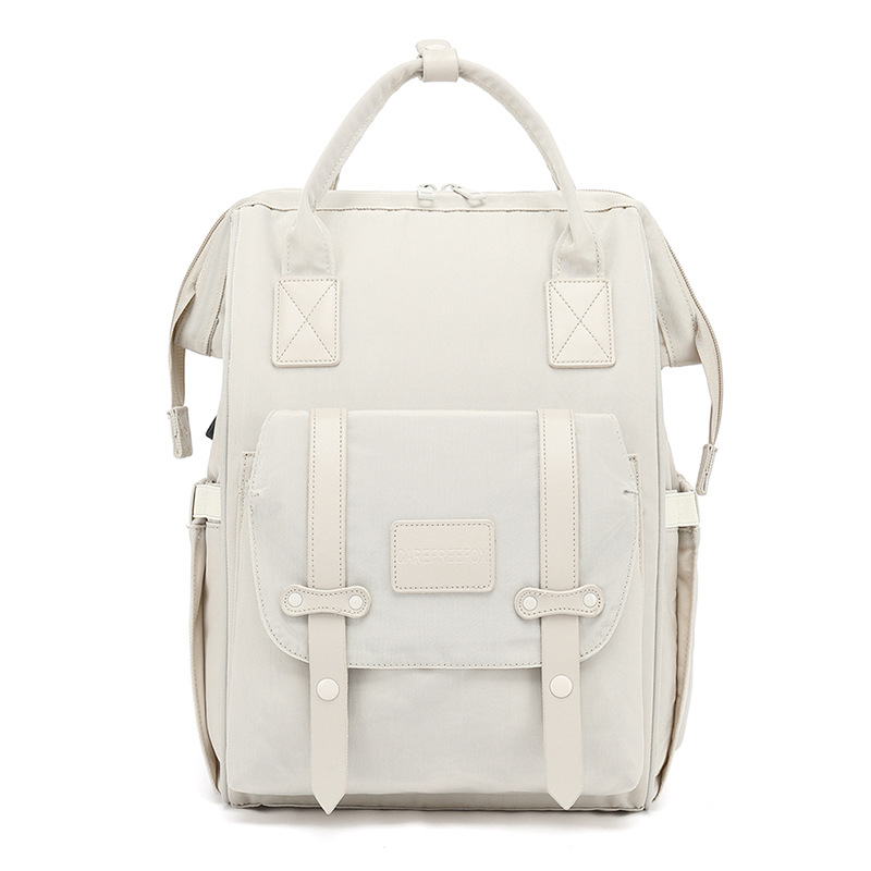 Balo bỉm sữa đựng đồ cho mẹ bé Dokoclub Lovtis Care Free Fox Mommy Bag giữ nhiệt bình sữa 13 ngăn đa năng, chống thấm thời trang hiện đại