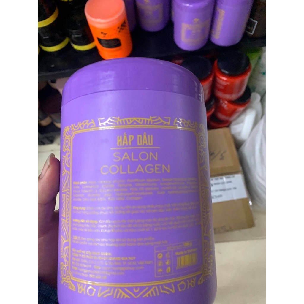 Hấp dầu collagen mềm mượt Sleef 1000ml