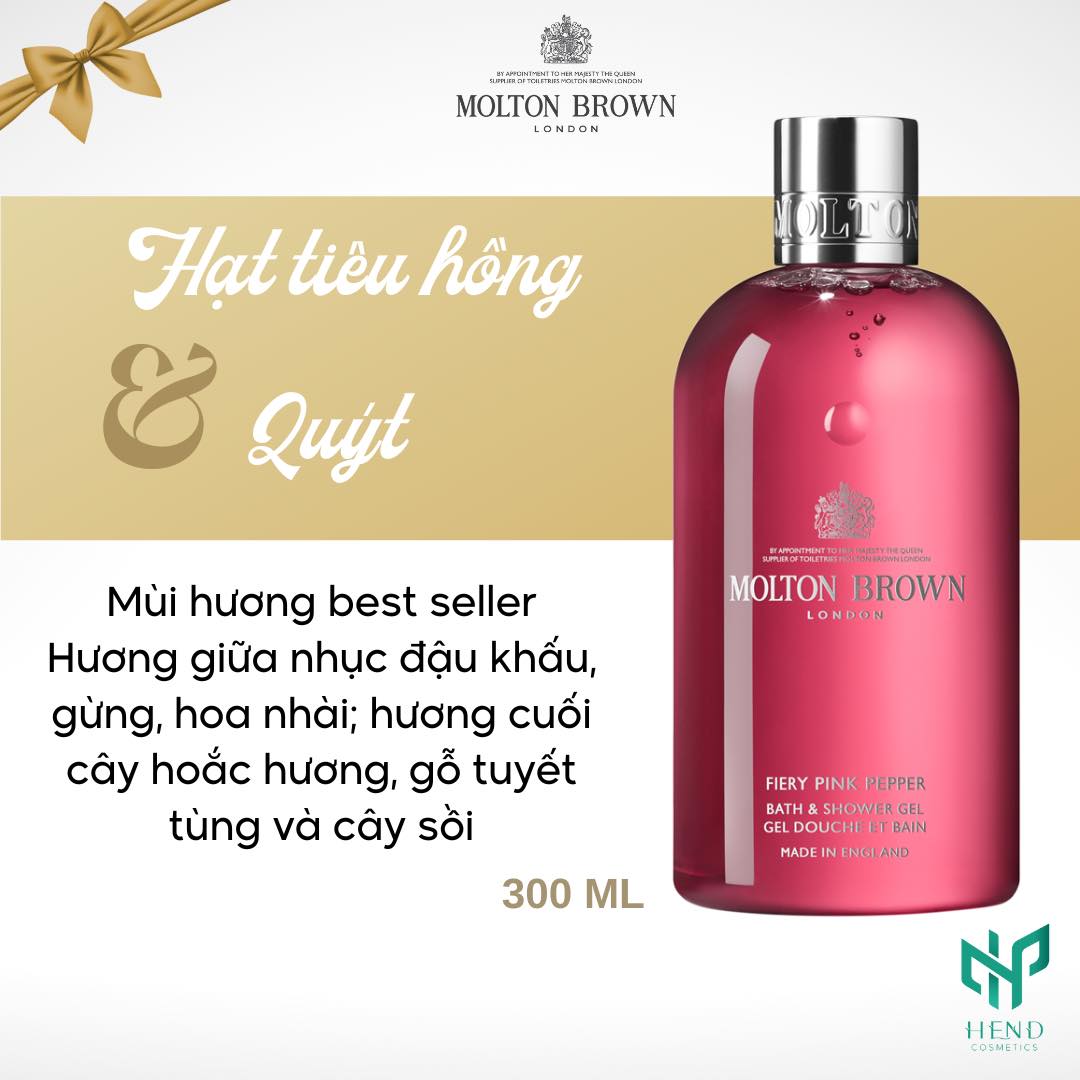 Sữa tắm cao cấp Molton Brown 300ml Anh Quốc
