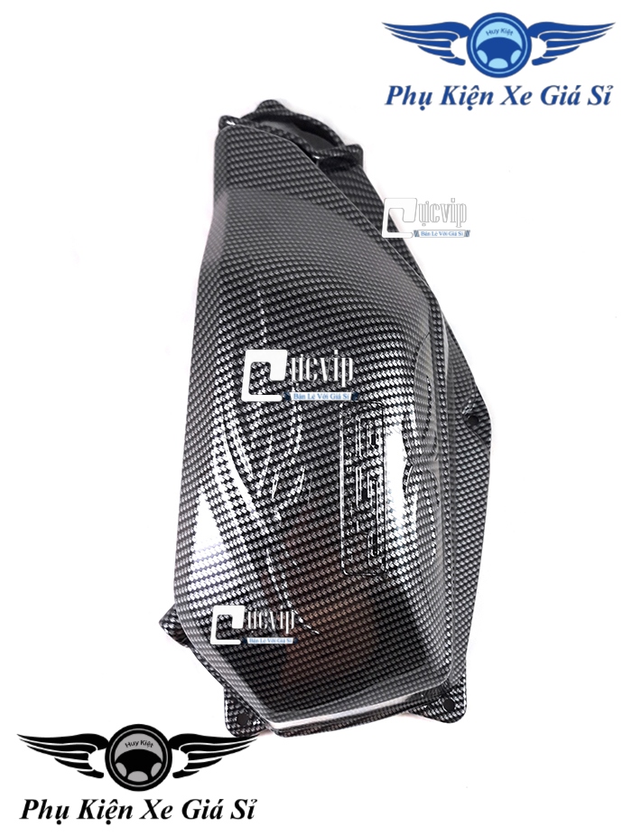 [HCM][Giá Siêu Rẻ] Combo 4 Món Carbon Bảo Vệ Vario/Click 2018 - 2019 (01 Che Pô 01 Che Pô E 01 Che Quạt Gió 01 Chụp Đích Pô) MS1367