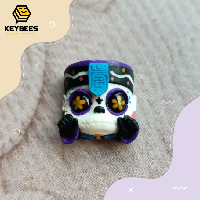 Nút bàn phím cơ resin handmade Spookie Keycap
