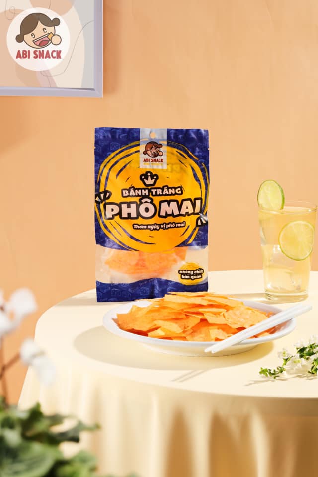 Bánh tráng phô mai Abi 80gr