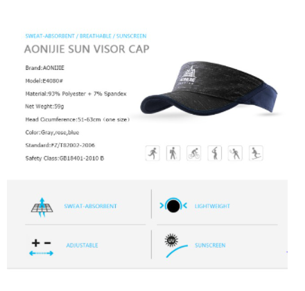 Mũ lưỡi trai chống nắng AONIJIE E4080