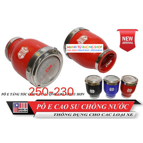 PÔ E cao su chống nước
