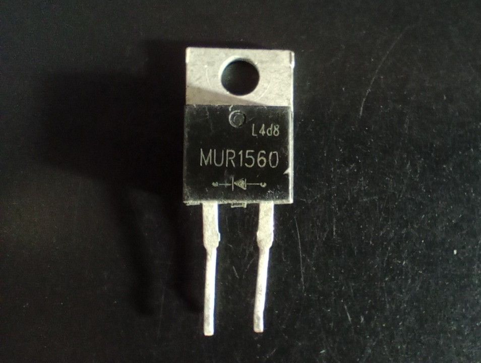 Diode xung mur1560 rhrp1560 mur1560h u1560g r1560p2 to-220 15a 600v tháo máy