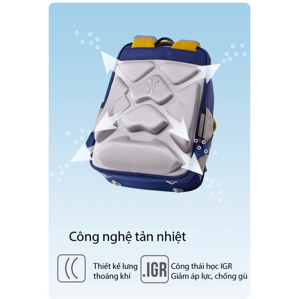 Balo Chống Gù UEK Chống Nước Chống Bụi Bẩn Balo Học Sinh Cặp Chống Gù Balo Đi Học Balo Cho Bé Cặp Sách Cho Bé