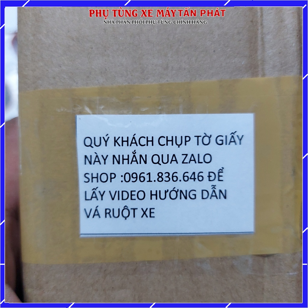 Bộ Vá Ruột - Săm Xe Máy Xe Đạp 5 Món (Miếng Vá Tròn)