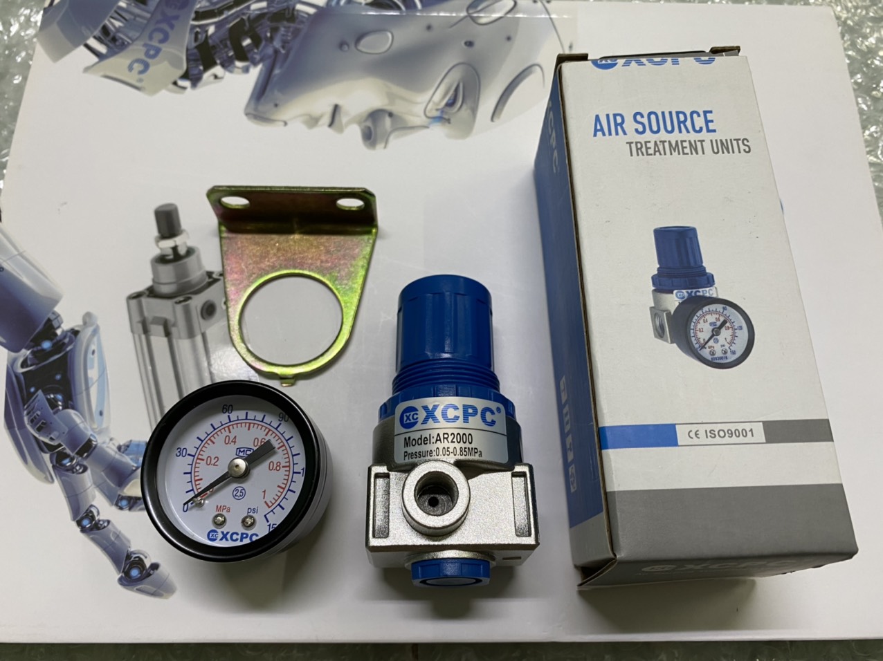 Van điều áp khí nén AR2000 BR3000 BR4000 XCPC