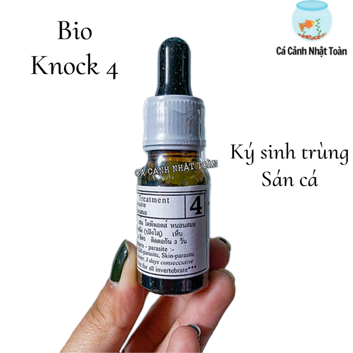 "hoàn tiền đến 10%" bio knock 4 hỗ trợ các vấn đề ký sinh trùng cho cá cảnh