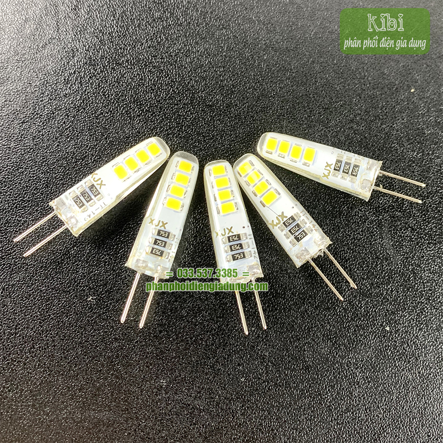 Bóng đèn 2 chân, bóng led 2 chân ghim chuyên dùng cho đèn thờ
