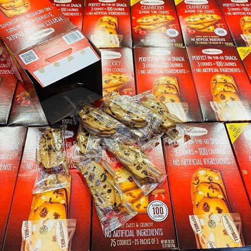 Bánh Cranberry Almond Thin Cookies 575g