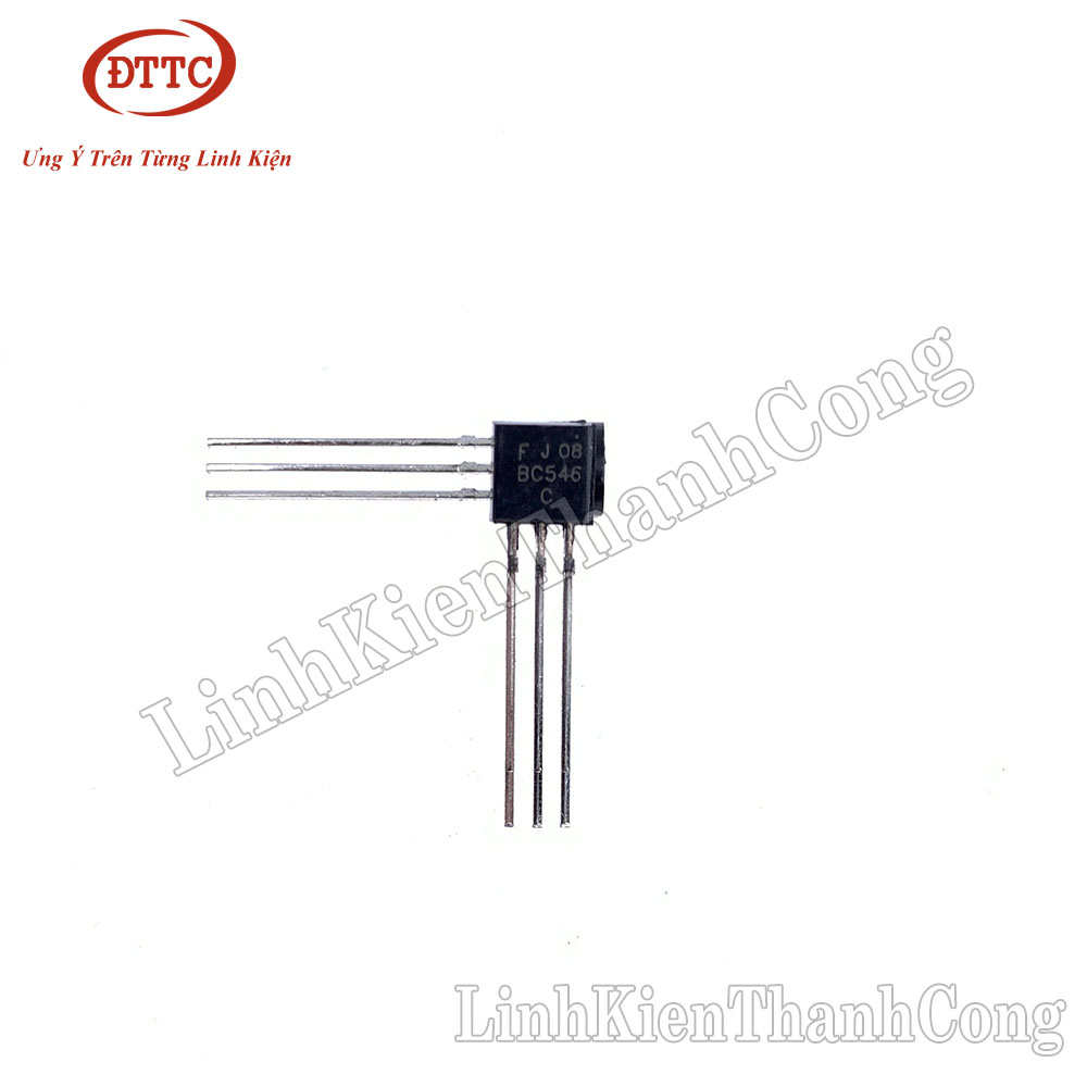 Bộ 2 Chiếc BC546 TRANSISTOR NPN 0.1A 65V TO92
