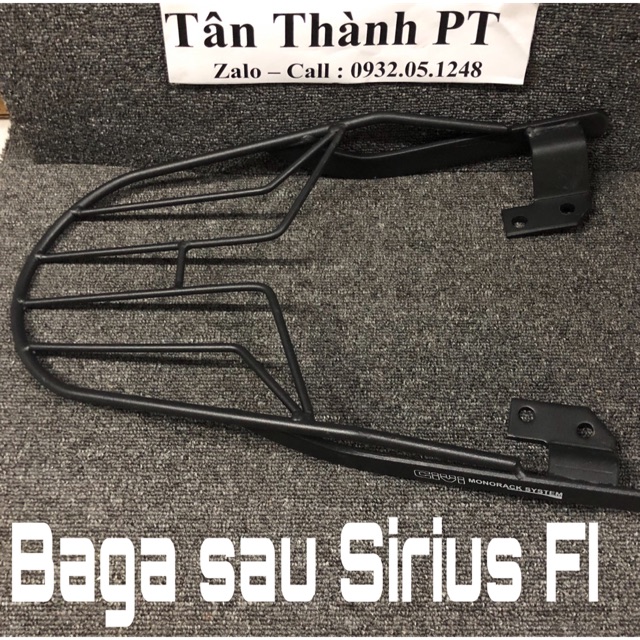Baga Cảng sau Givi Sirius FI( phun xăng điện tử)