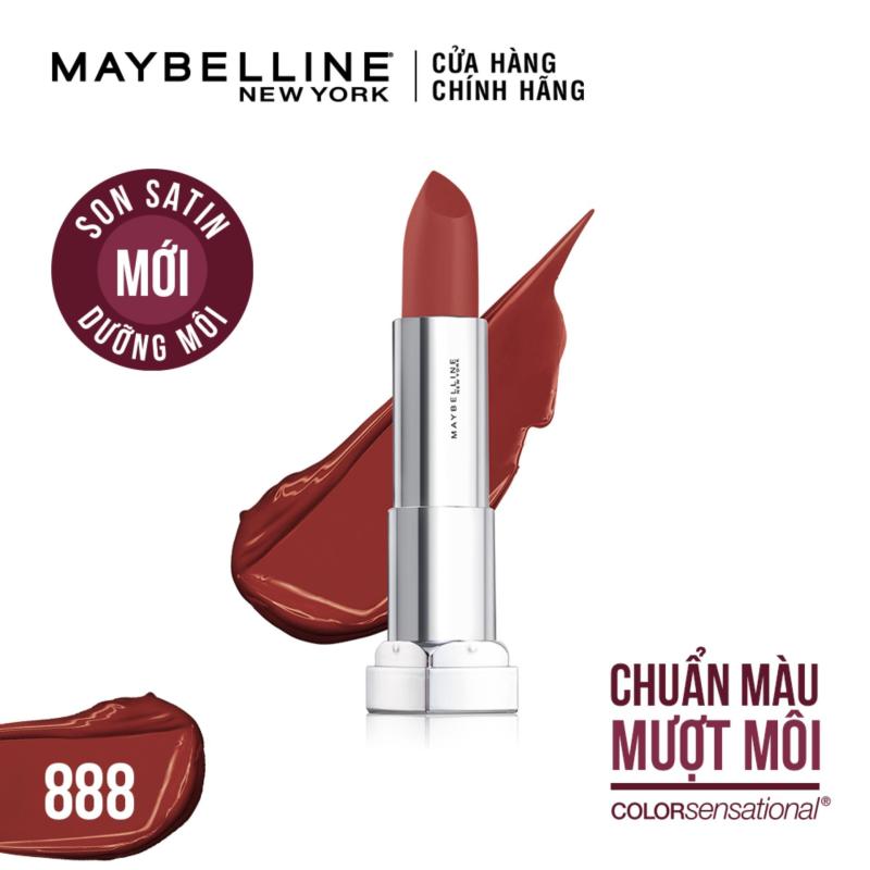Son satin dưỡng môi Maybelline New York Color Sensational State Your Color 3.9g