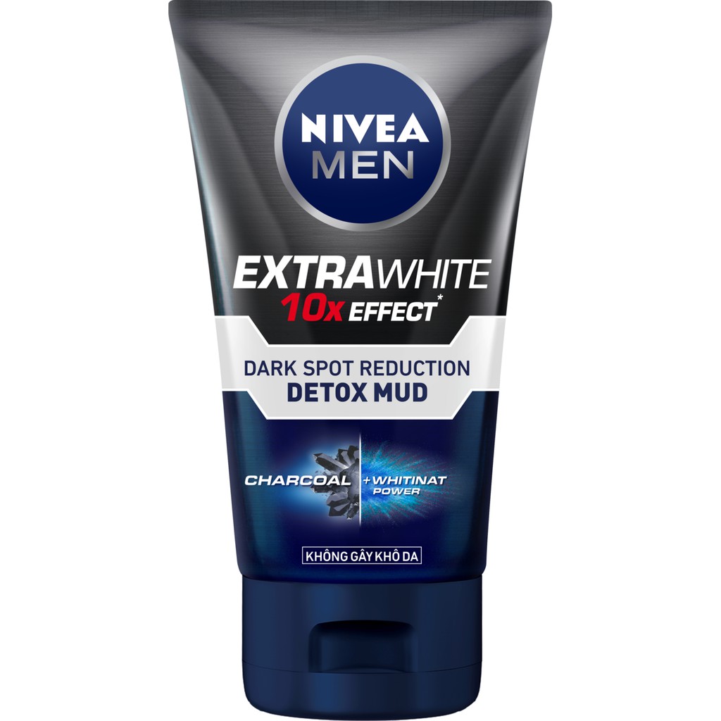 Sữa rửa mặt Nivea Men Bùn Khoáng Sáng da