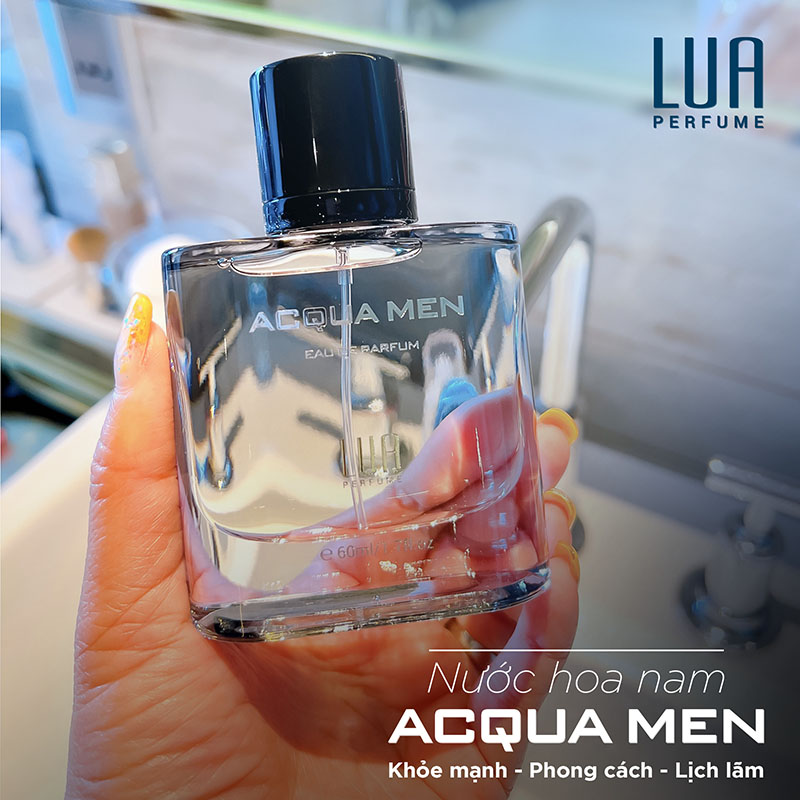 [Chính Hãng] Nước Hoa Nam Acqua Men 50ml EDP LUA Perfume