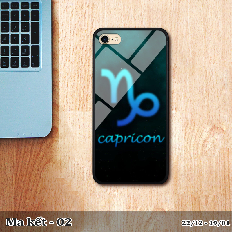 Ốp kính Iphone 7 - Iphone 8 in cung hoàng đạo
