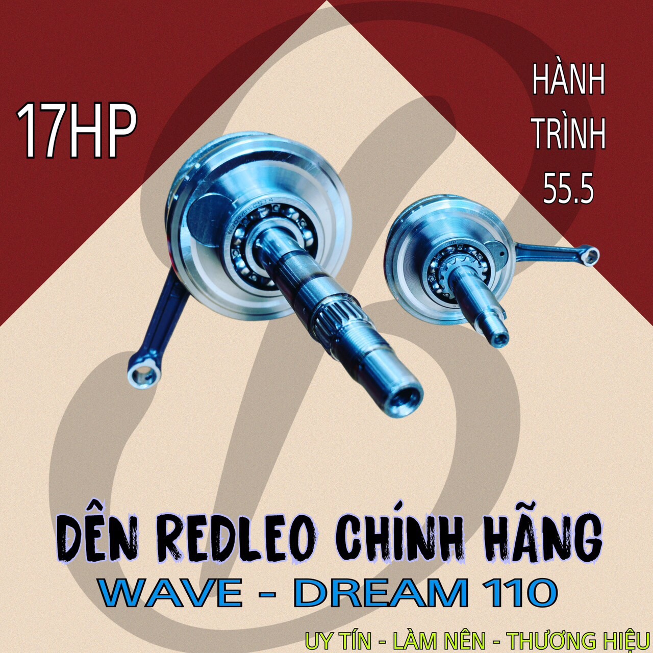 Dên REDLEO 110 dành cho xe wave / dream 53zz - 54zz KFL