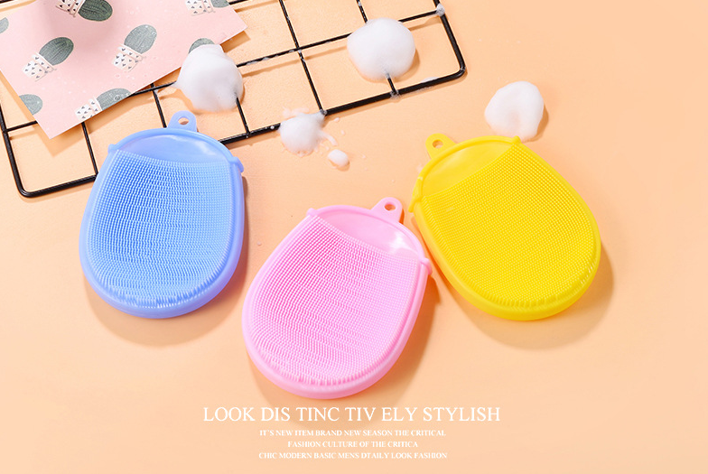 Miếng silicon tắm, gội cao cấp cho bé