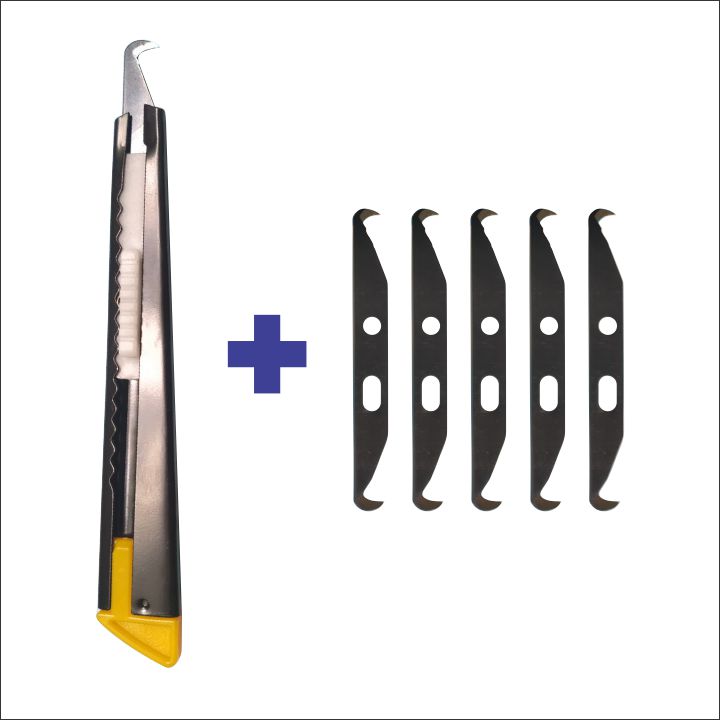 [HCM]DAO MÓC SẮT CẮT CHỈ SỢI - CÁN ĐEN