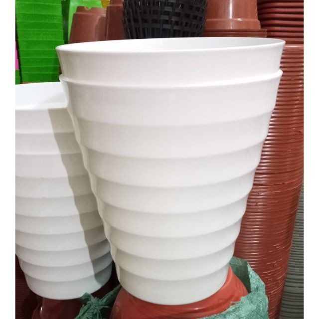 Combo 5 chậu vòng tròn đủ size trồng cây, hoa