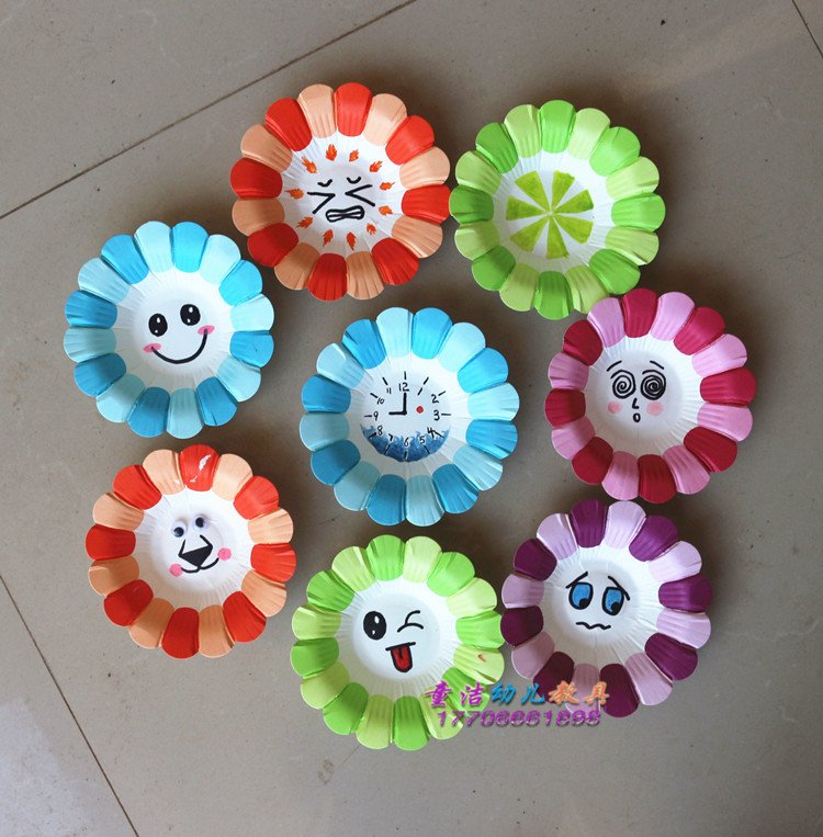 [Hoàn Tiền 10%]Dĩa Giấy Màu 10 Cái