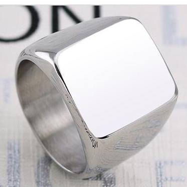 Nhẫn Trơn Bóng Titan Dùng Bền Màu Không Đen- Đủ Màu Lựa Chọn