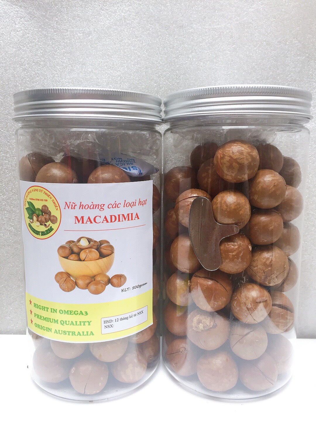 Macca đak lak thơm ngon nhà trồng 500g